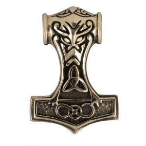 Bronzen hanger Thor's hamer