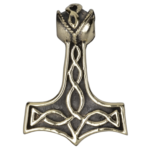 Bronzen hanger Thor's hamer