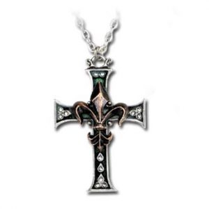 Alchemy gothic hanger Croix de lile