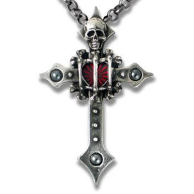 Alchemy gothic hanger Blood cross