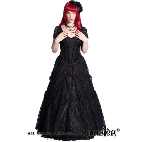 Lange gothic jurk van Sinister