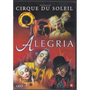 DVD Cirque du Soleil Alegria voorkant