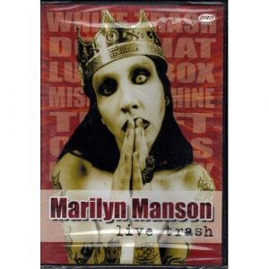 DVD Marilyn Manson Live trash voorkant