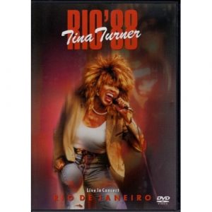 DVD Tina Turner Rio 88 voorkant