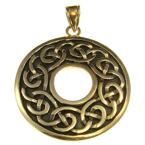Bronzen hanger Keltische knopen